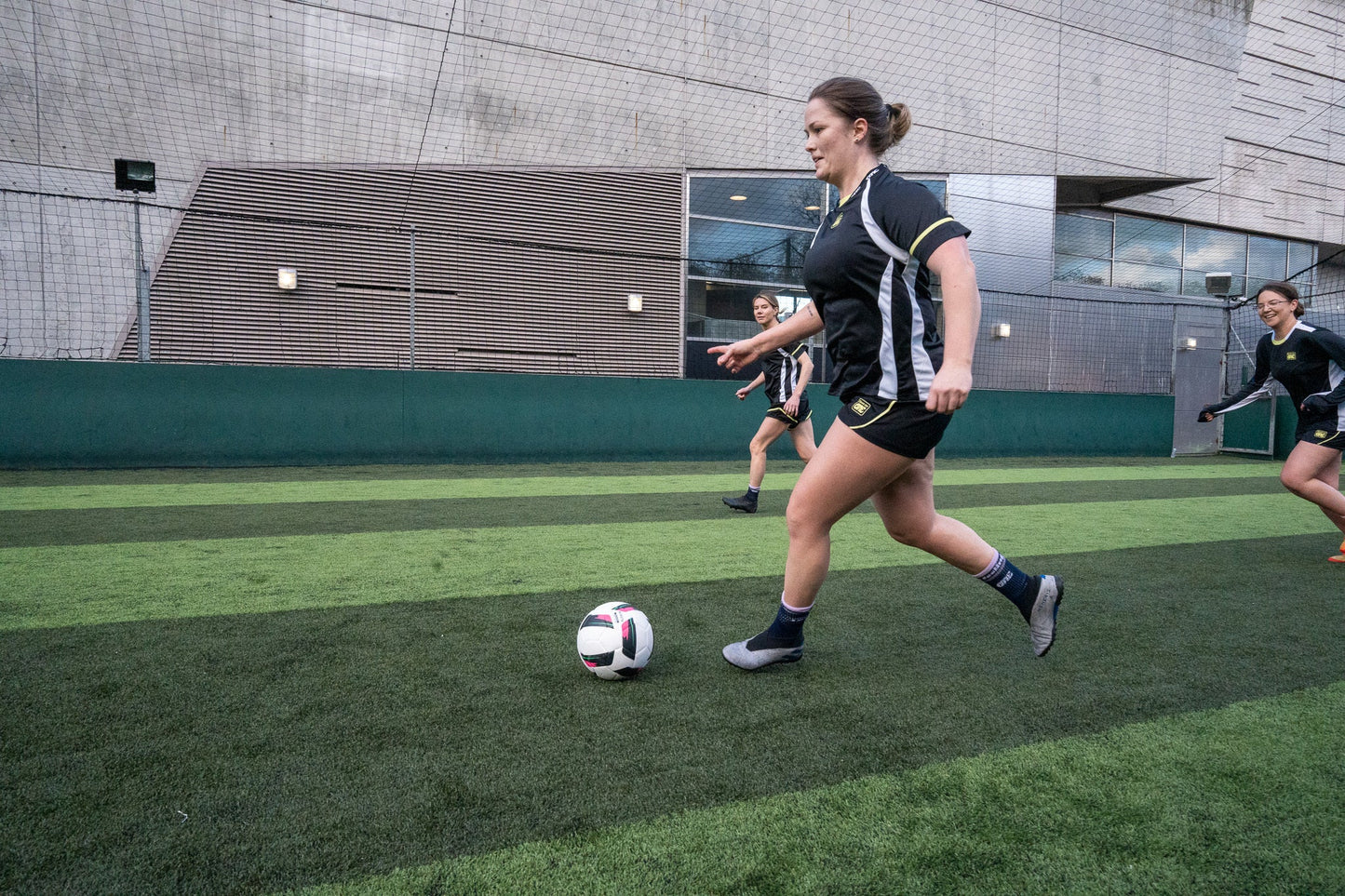 Football Training Top - Black