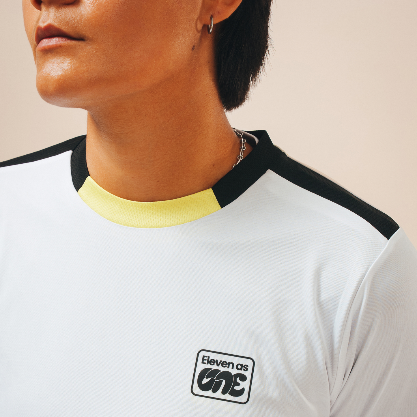 Football Training Top - White