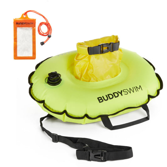 Buddyswim Hydrastation Buoy Yellow