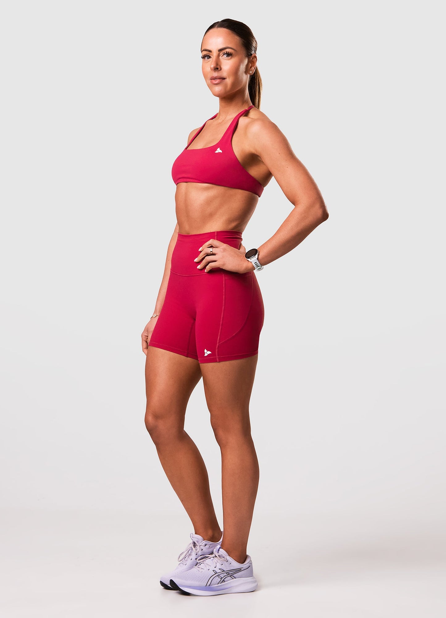 ROXI 6" Shorts BERRY