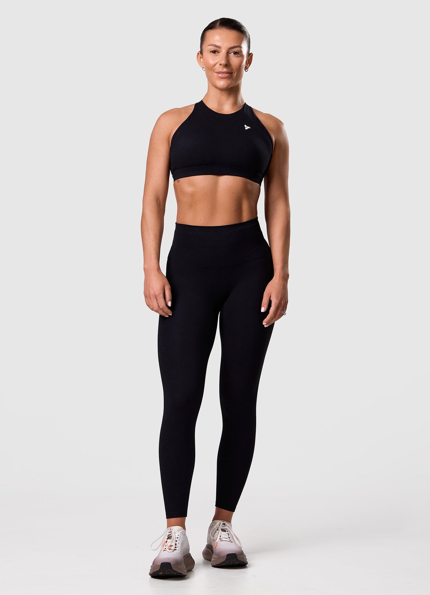 ROXI High Neck Sports Bra BLACK EDITION