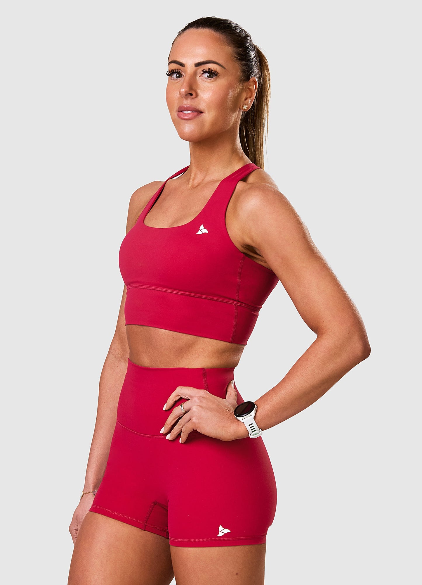 ROXI 4" Shorts BERRY