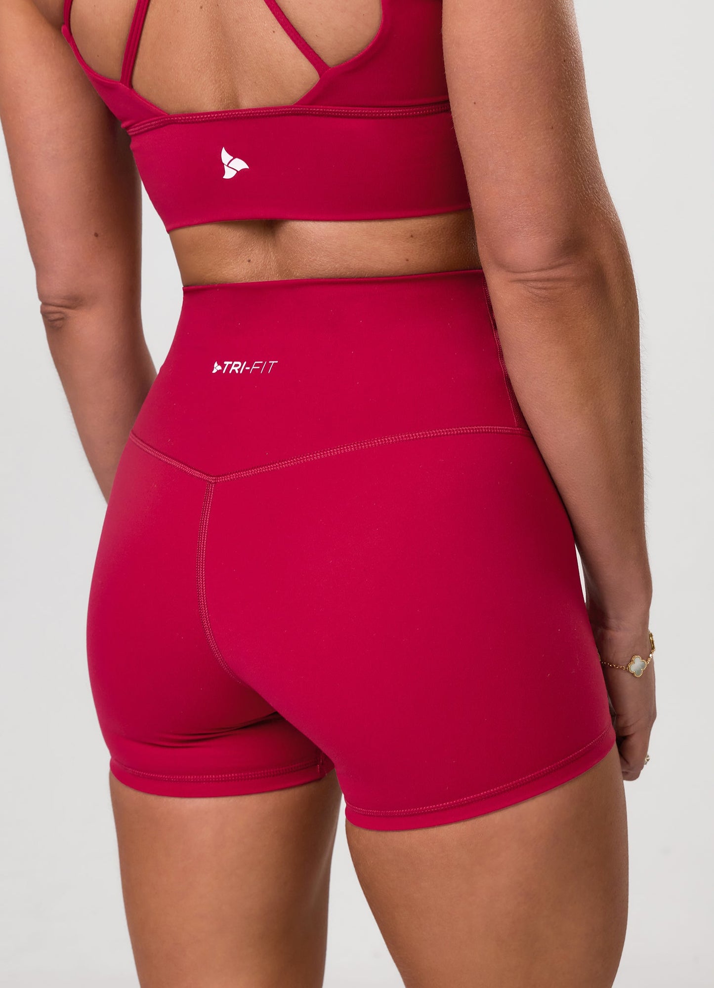 ROXI Cross-Back Sports Bra BERRY