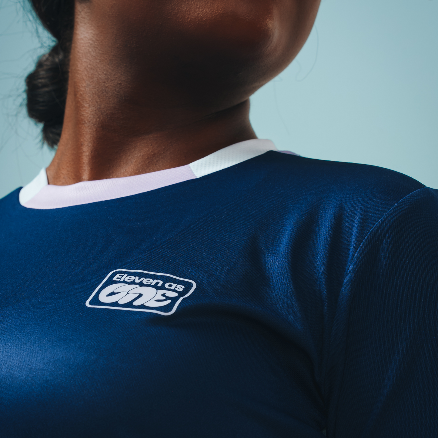 Long Sleeved Football Training Top - Navy