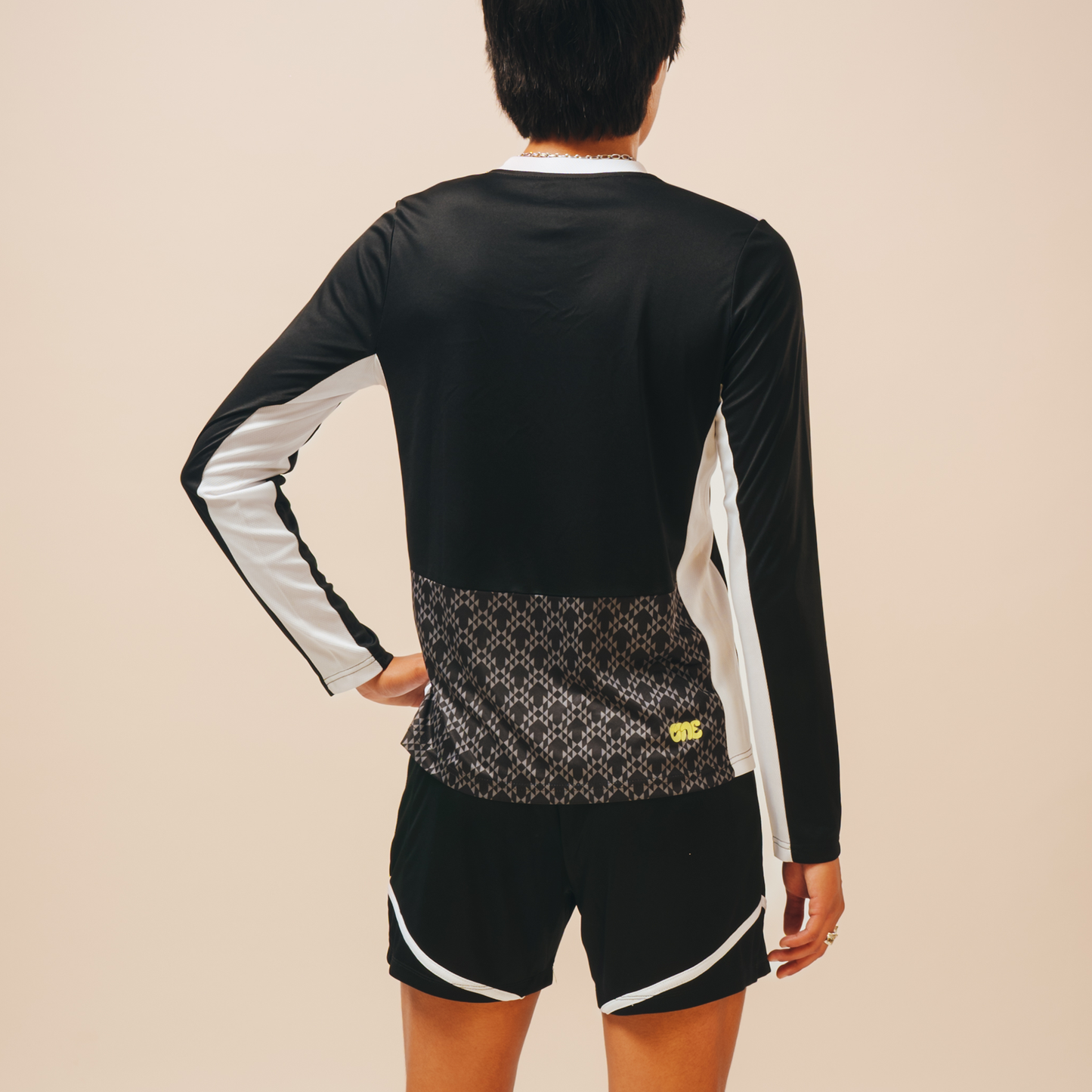 Long Sleeved Football Training Top - Black