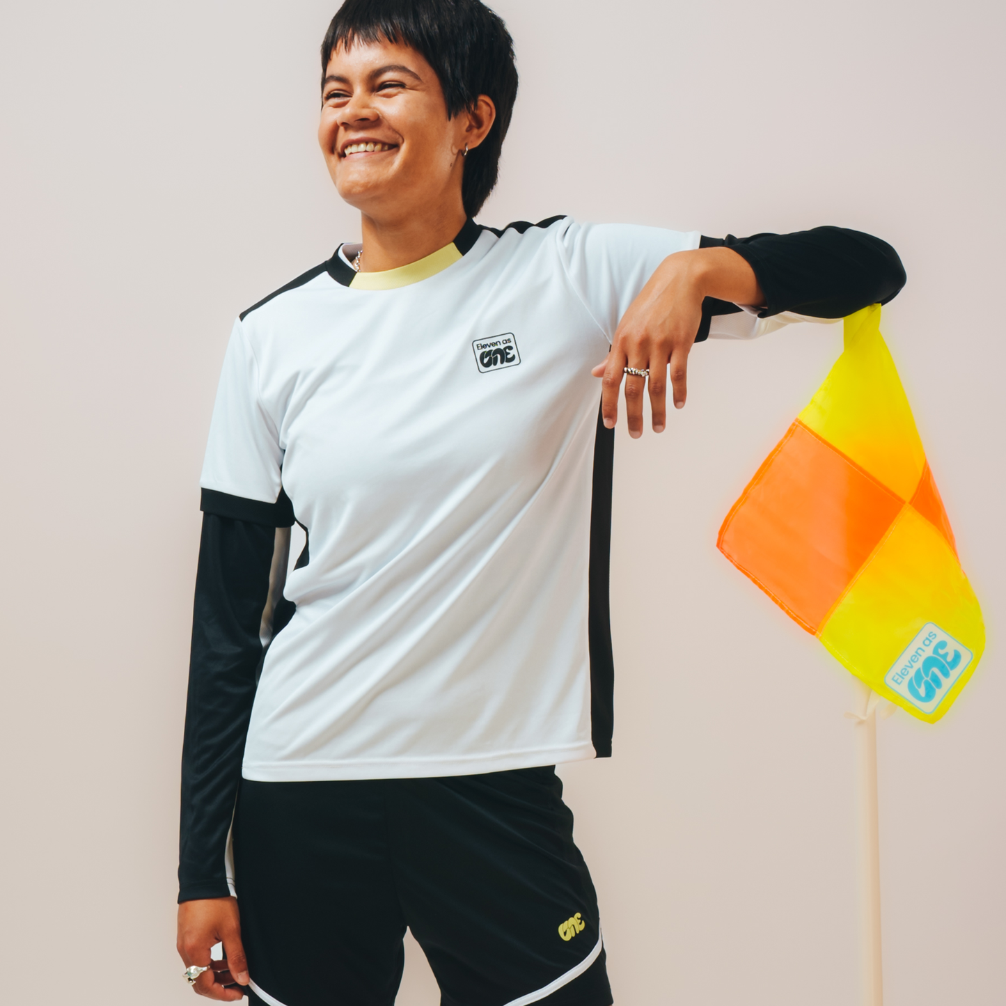 Football Training Top - White