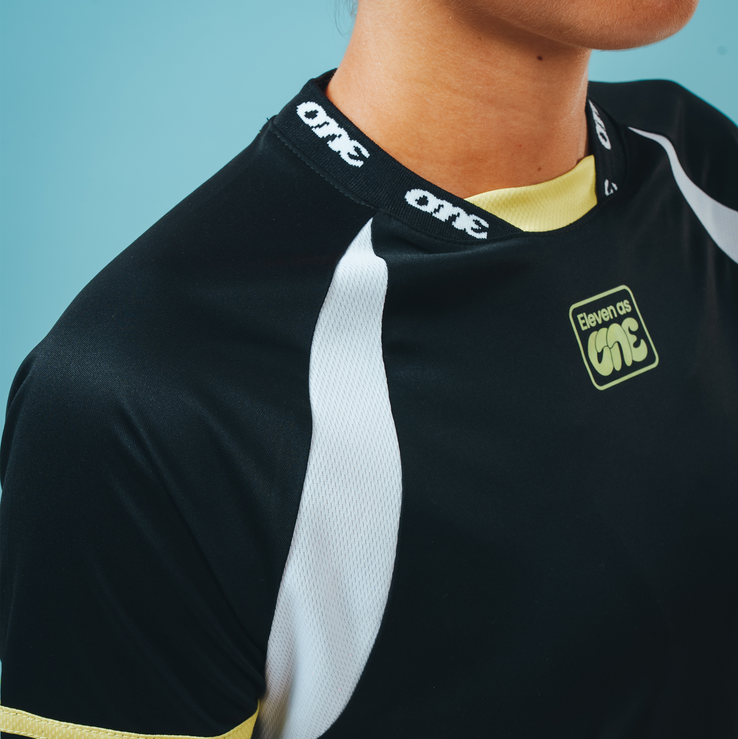 Football Training Top  - Black