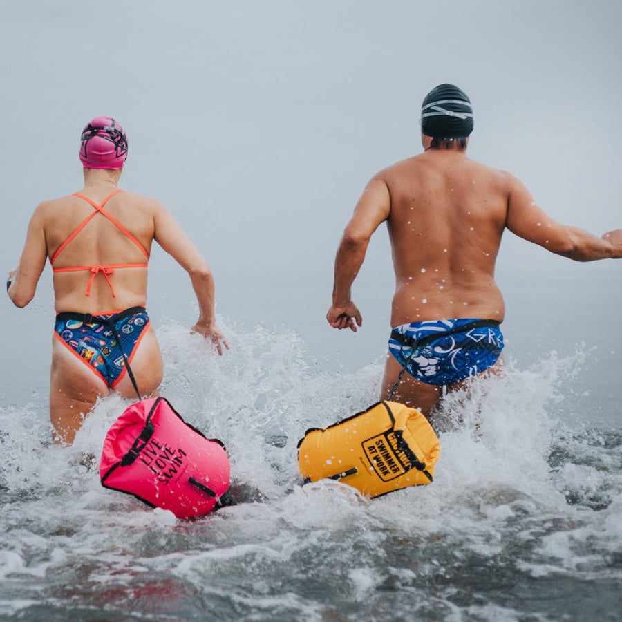 Buddyswim Dry Bag Buoy CSW 20LT Yellow