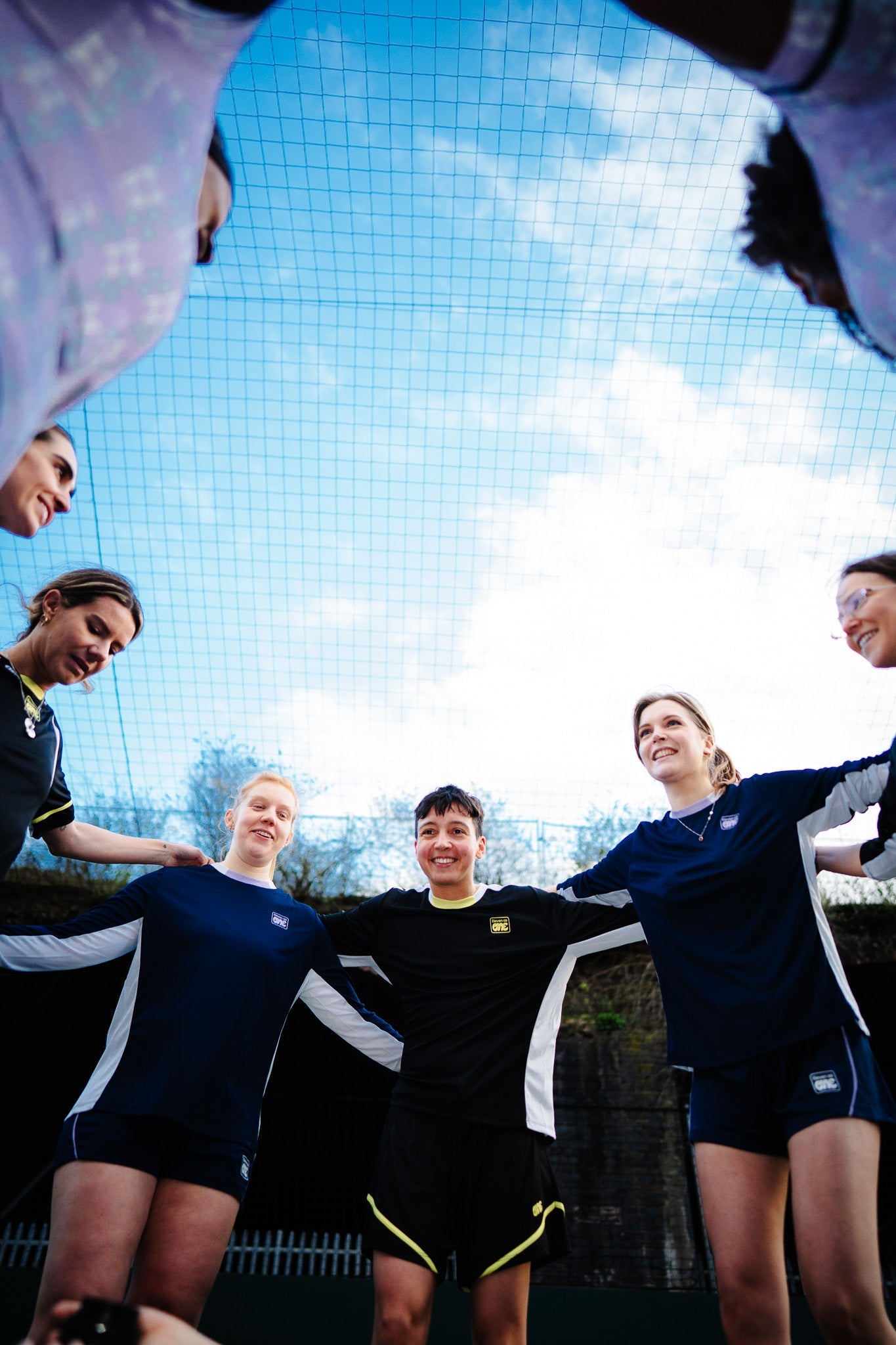 Long Sleeved Football Training Top - Navy