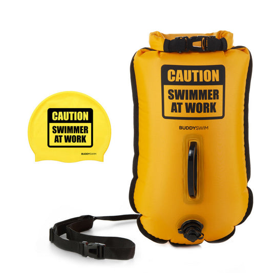 Buddyswim Dry Bag Buoy CSW 20LT Yellow