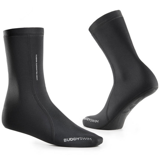 Buddyswim Neoprene Swim Socks Trilaminate Warmth 2.5mm