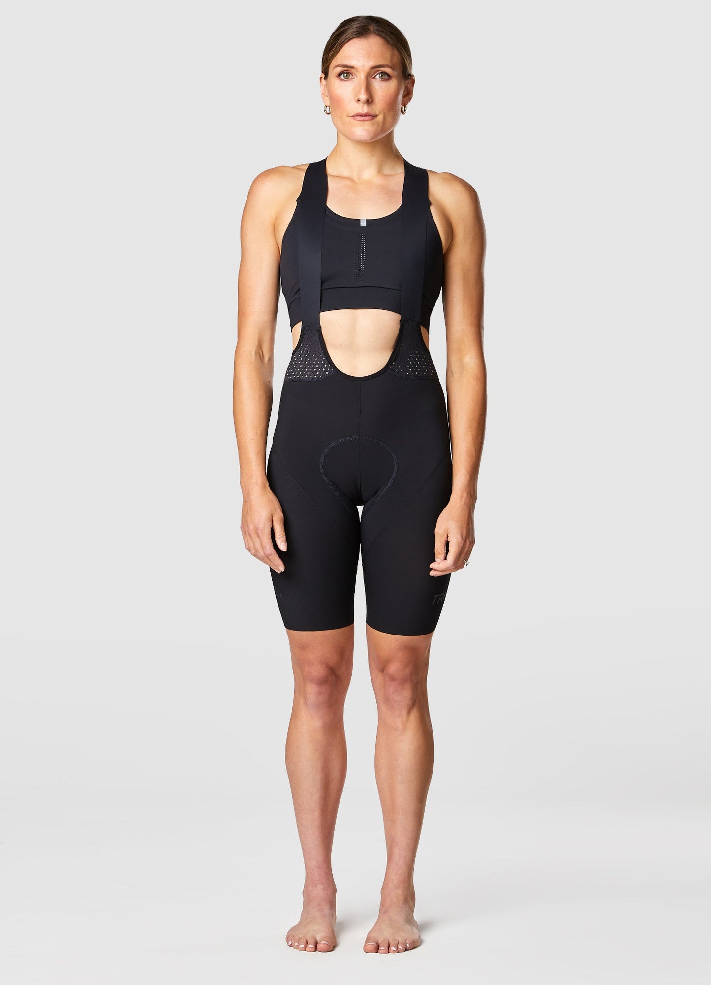 TRI-FIT SYKL PRO SKIN Black Bib Shorts Women's