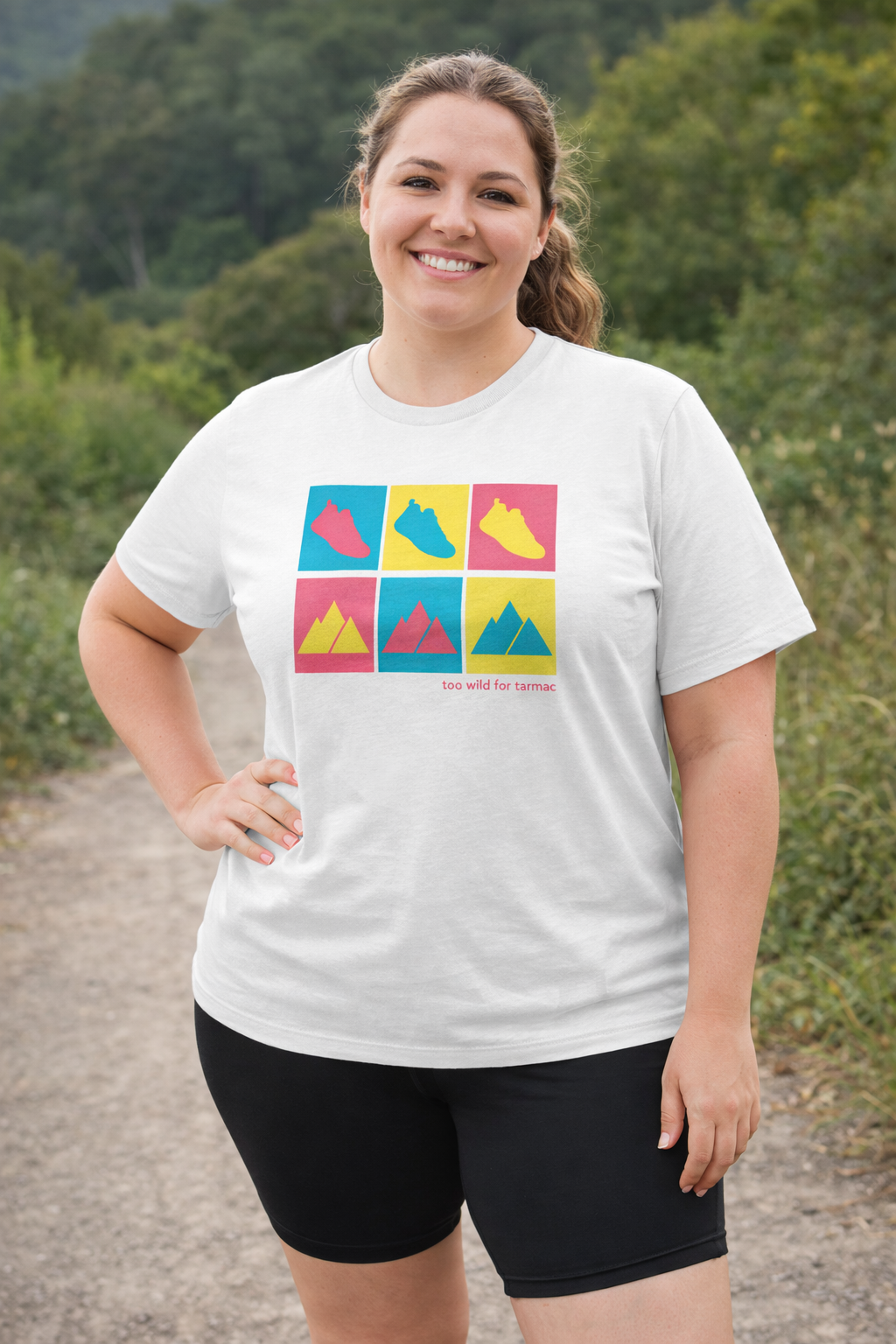 Wild & Berry: Women's Casual Running T-shirt - Too Wild For Tarmac