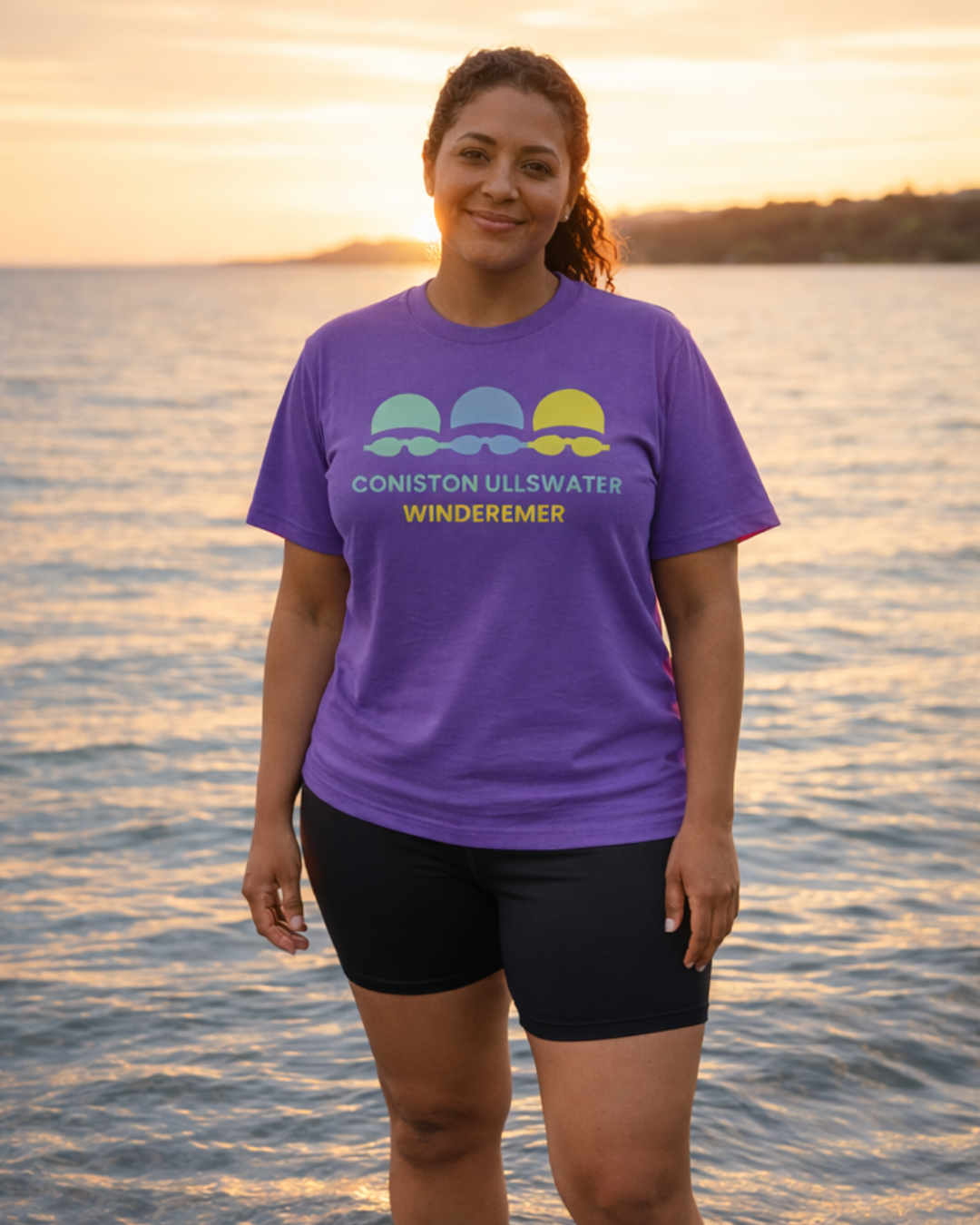 Wild & Berry Swim 3 Lakes One Swimmer Women's Casual T-Shirt