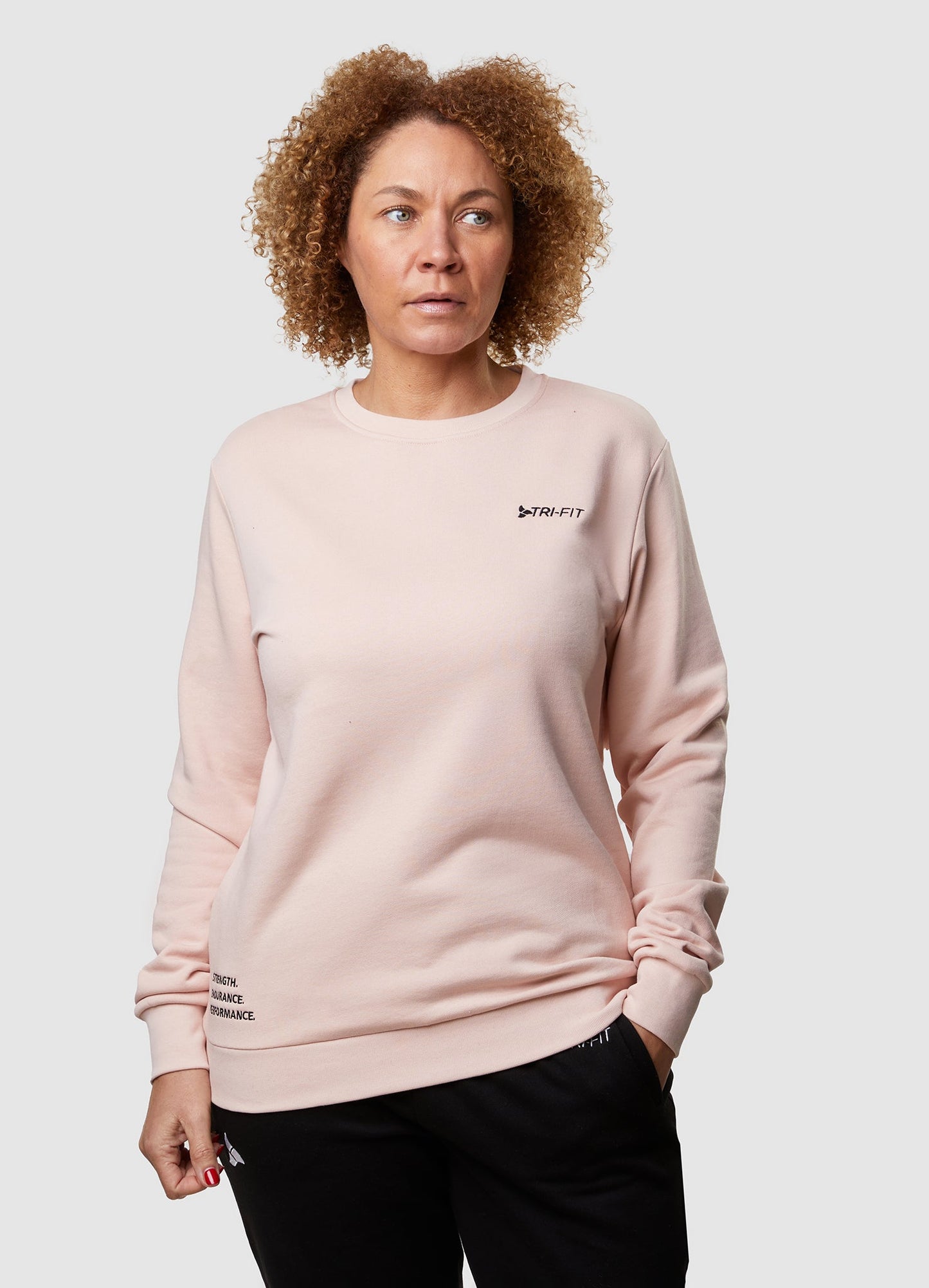 SWEATSHIRT DUSTY PINK - Women's