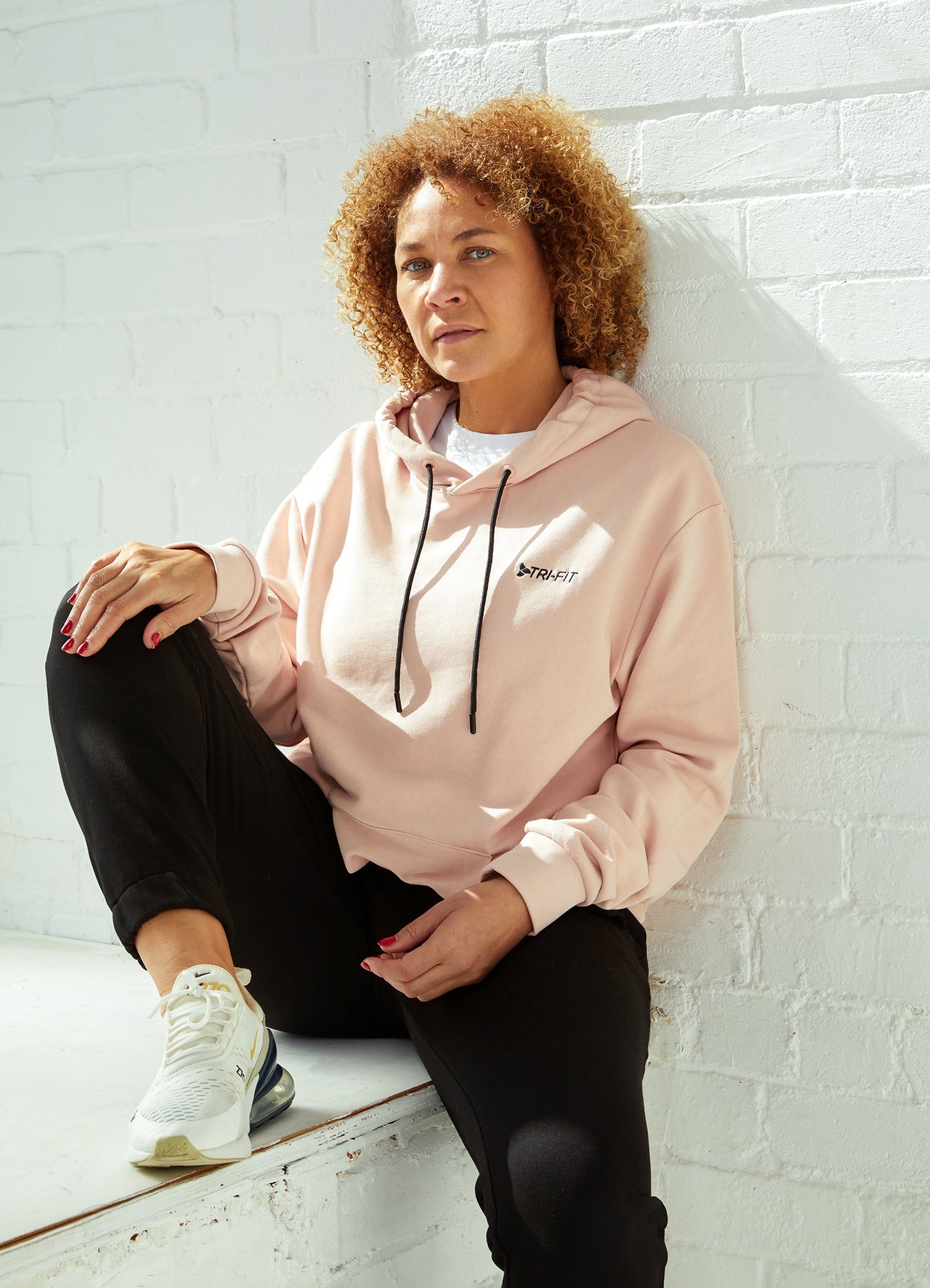 HOODIE DUSTY PINK - Women's