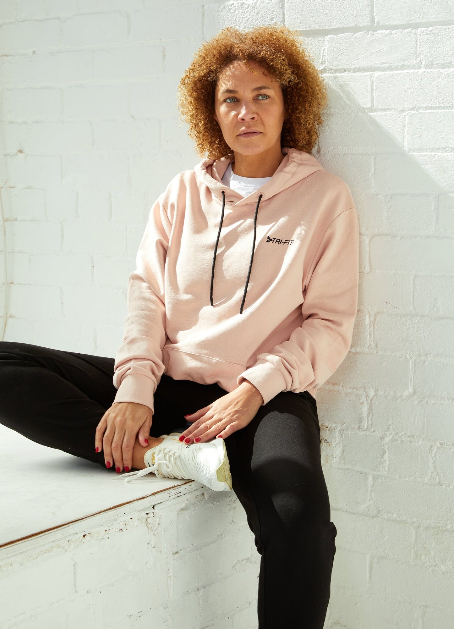 HOODIE DUSTY PINK - Women's