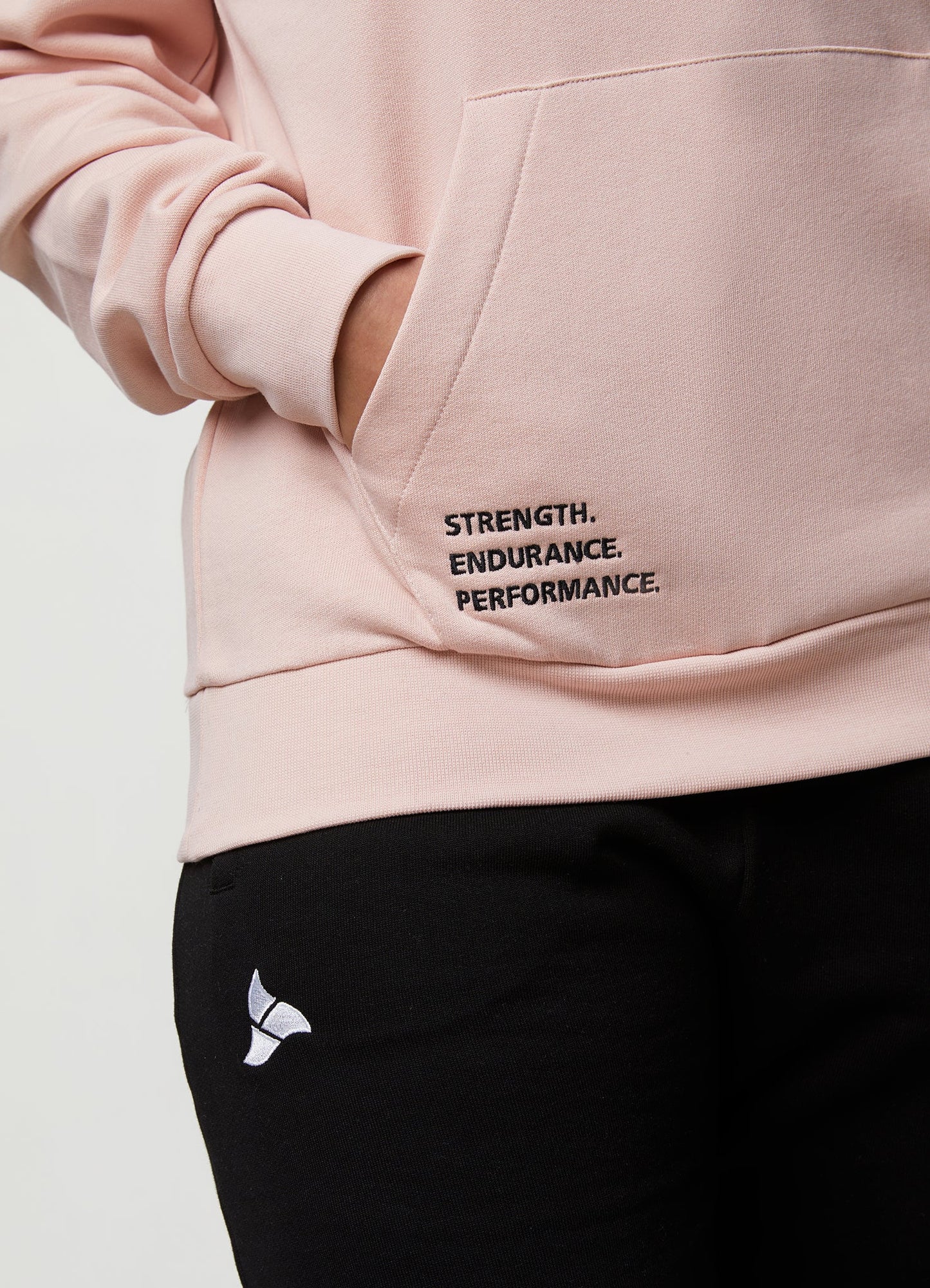 HOODIE DUSTY PINK - Women's